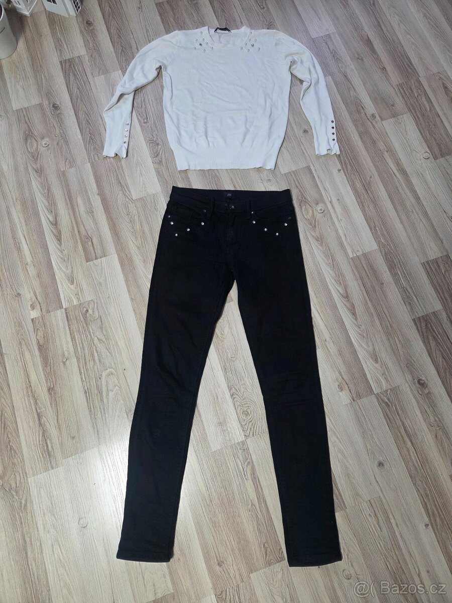 Elastické džíny River Island W28/L34 - 2