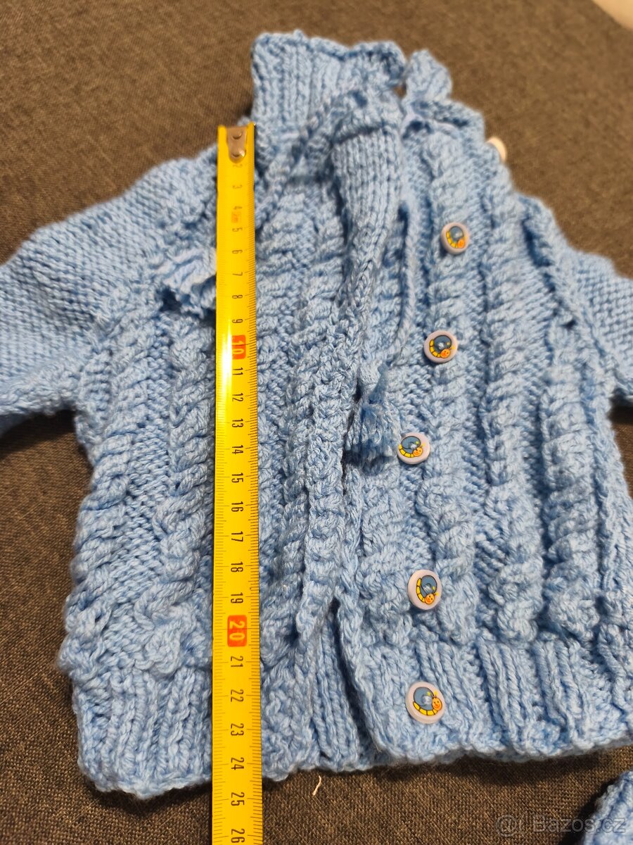 Set svetřík a čepička pro miminko - 2