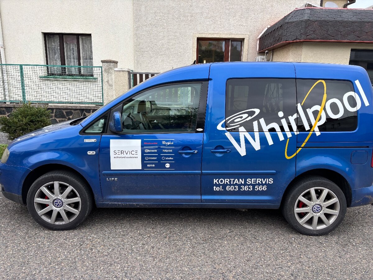 VW Caddy 1,9TDI Life - 2