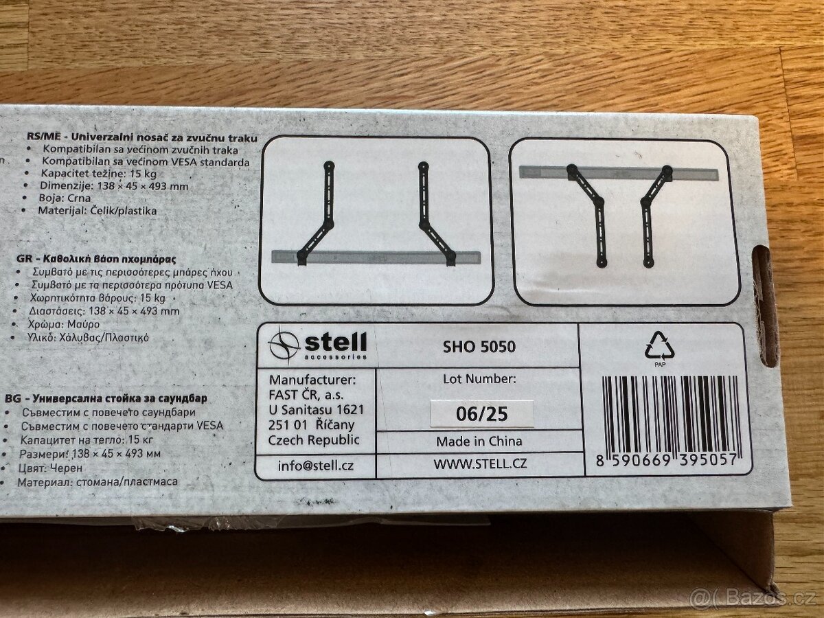 Stell SHO 5050 držák soundbaru - 2