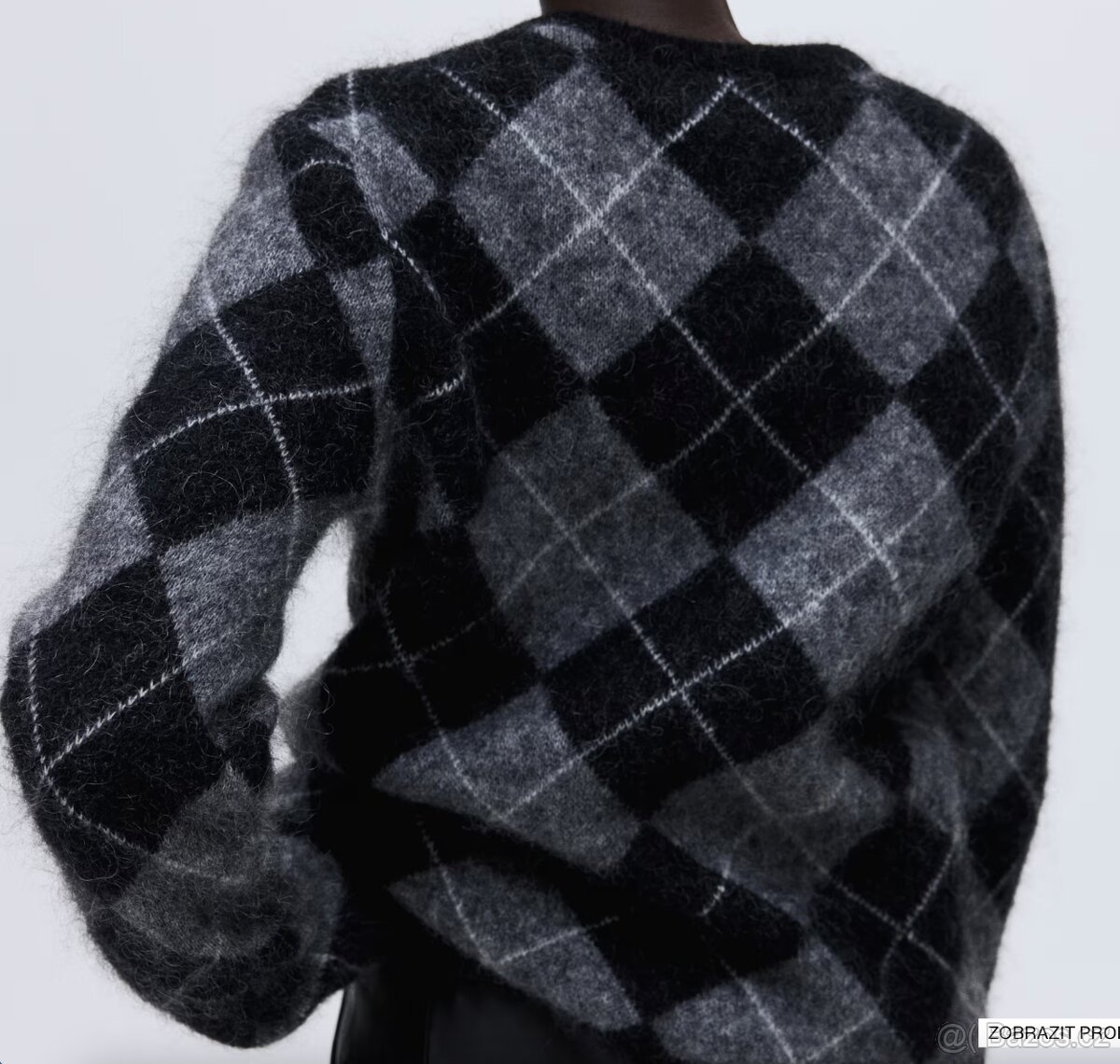 svetr z mohérové směsi H&M, vel. S - 2