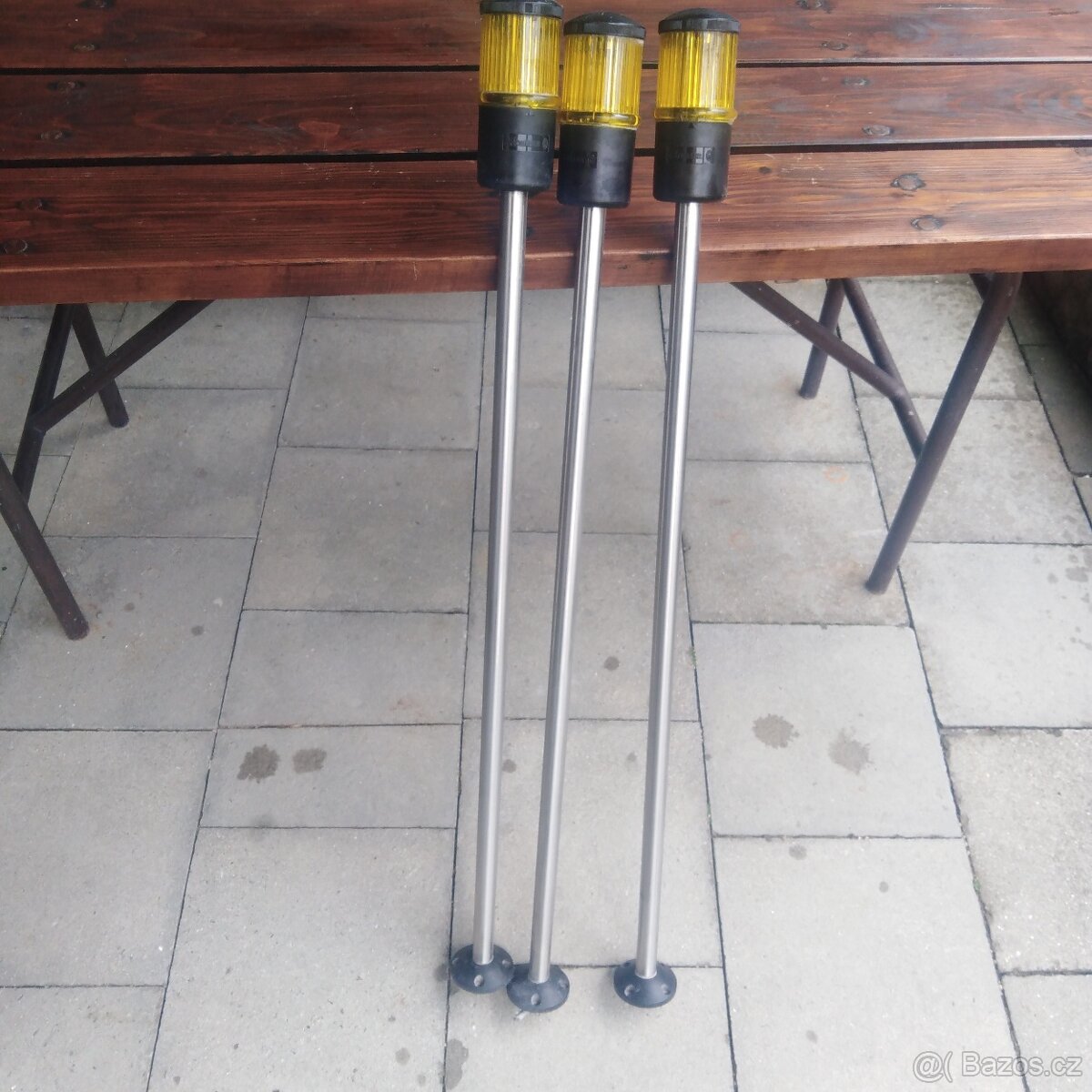 Výstražný zábleskovy led maják k pohonu brány - 2