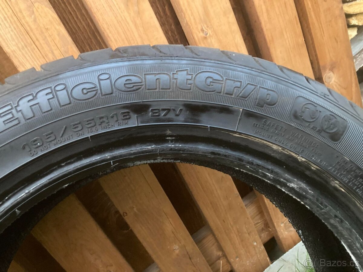Pneu GoodYear Efficient GR/p 195/55 R16 - 2