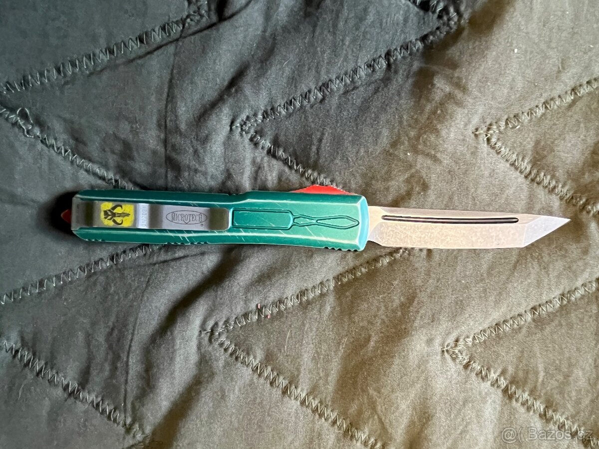 Vystřelovací Nůž Microtech Ultratech Bounty Hunter Apocalypt - 2