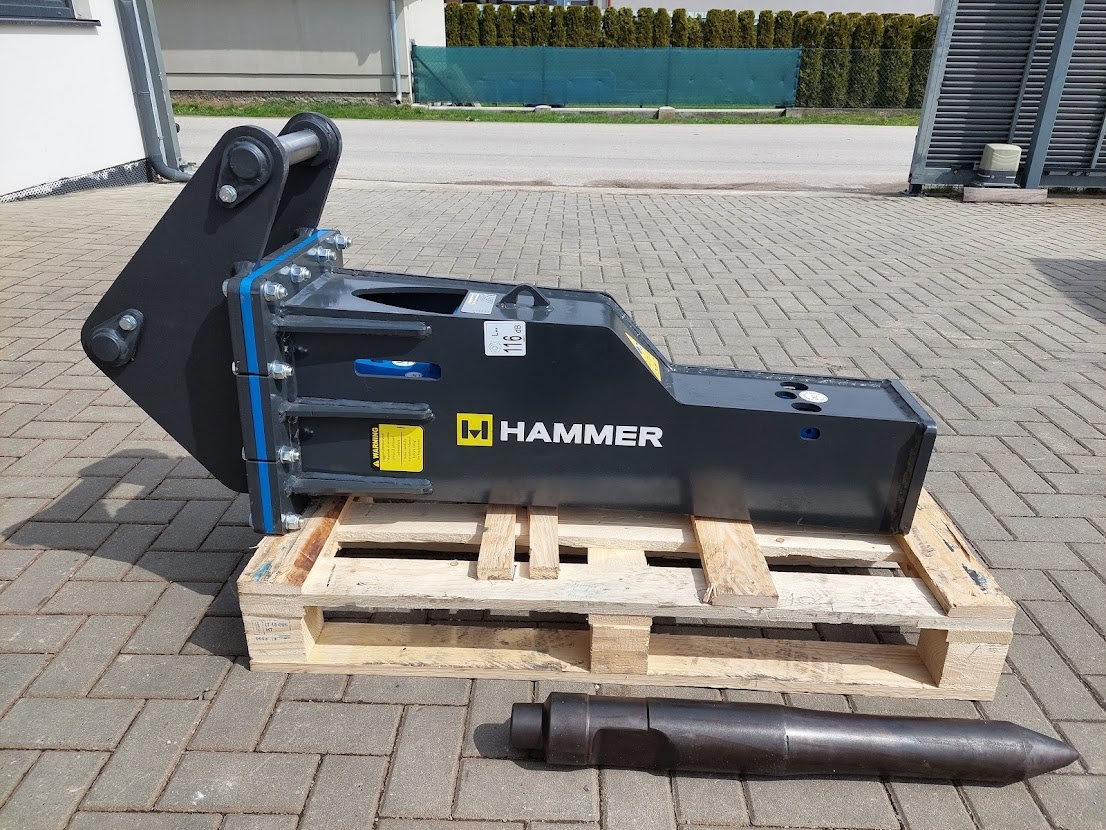 Hydraulické kladivo Hammer HM500 na bagr 8-10T skladem - 2