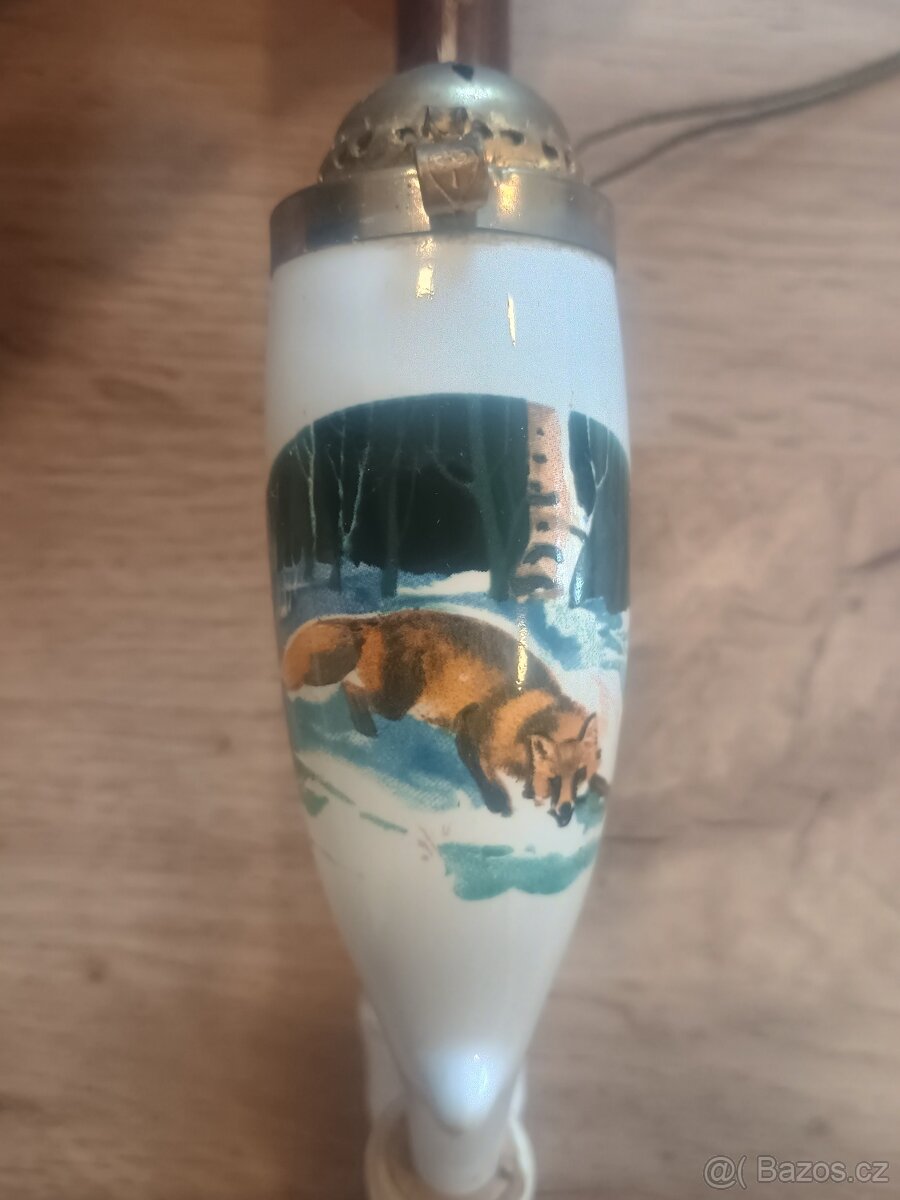 Stará porcelánová fajfka dýmka - 2