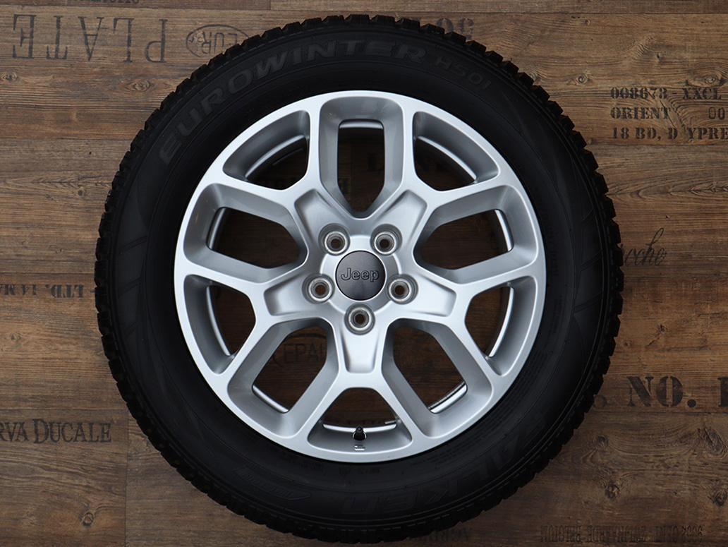17" Alu kola = 5x110 = JEEP RENEGADE – ZIMNÍ + TPMS - 2