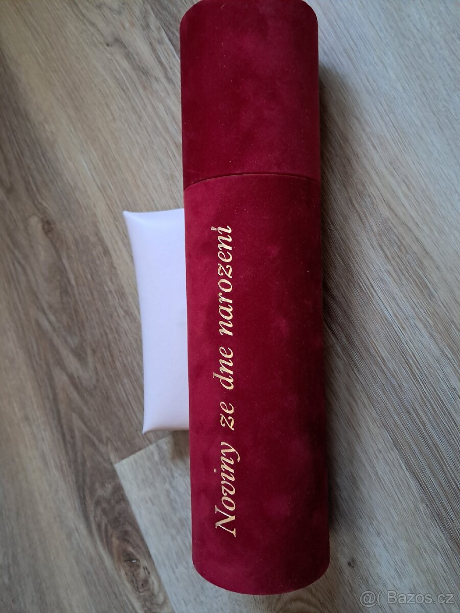 Noviny ze dne narození - 2