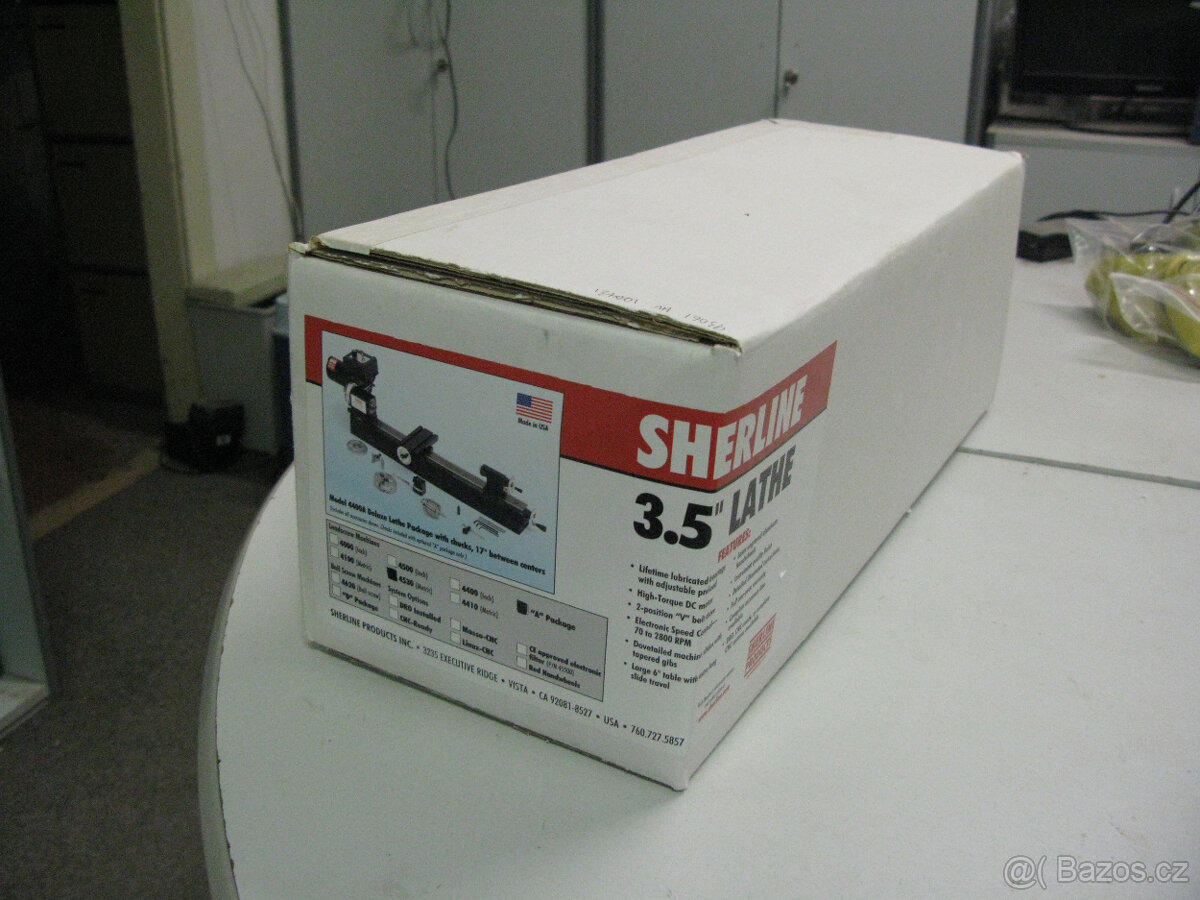 Přesný stolní soustruh SHERLINE - 2