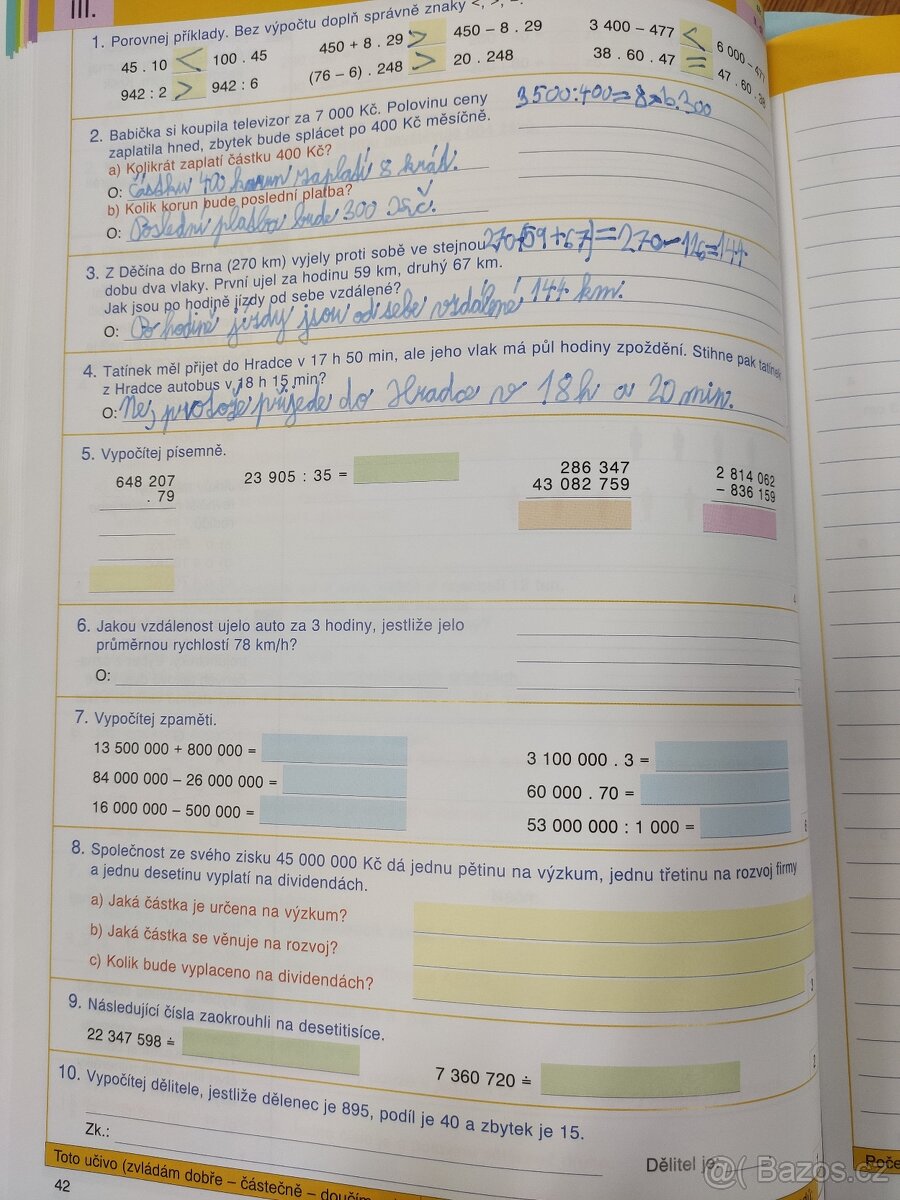 Cvičebnice do matematiky 5. a 6. ročník - 2
