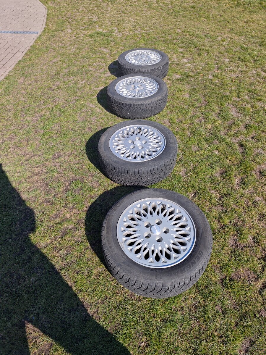 Kola + pneumatiky R16 205/55 - 2