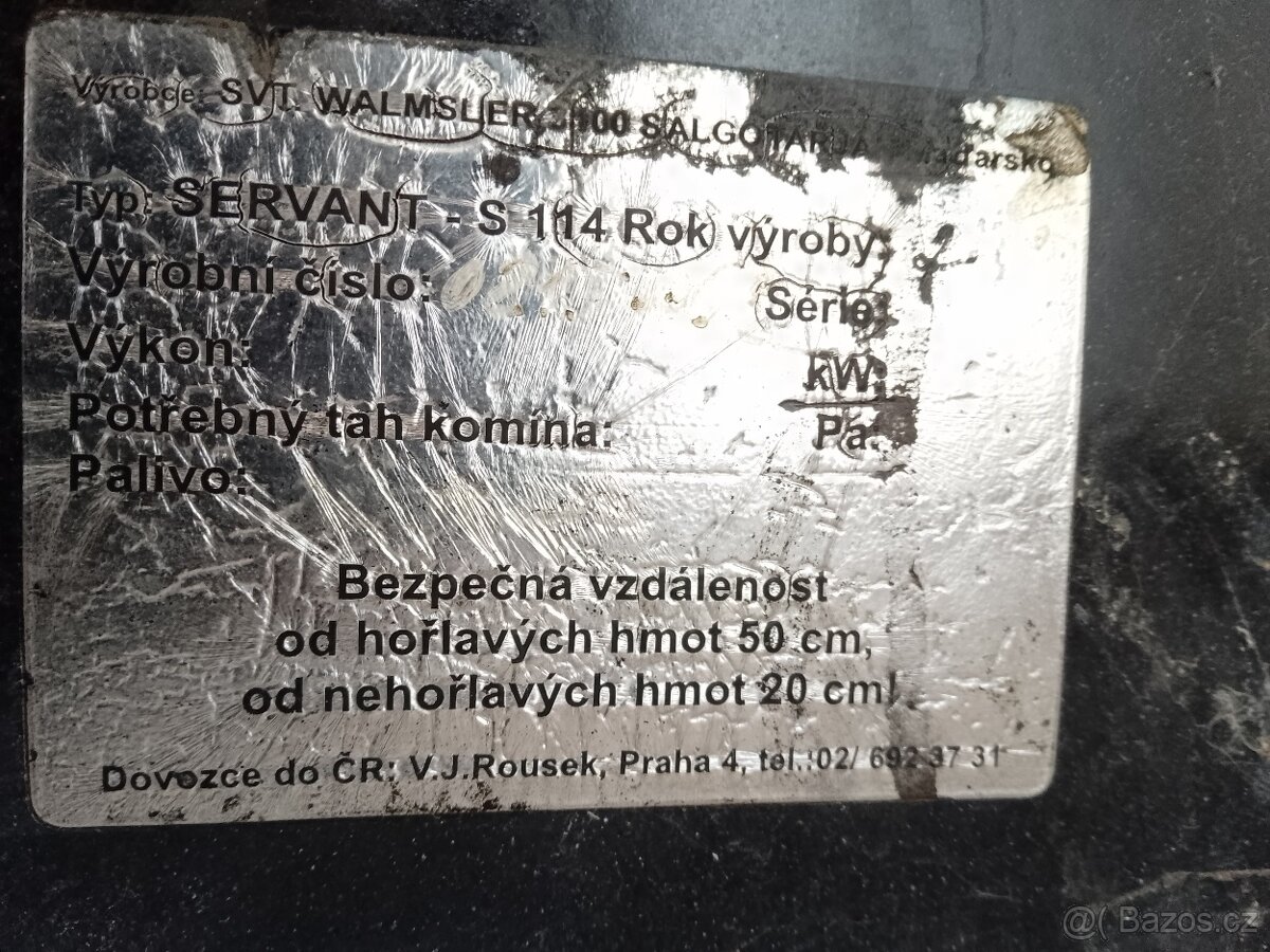 Kamna SERVANT S - 114 - 2