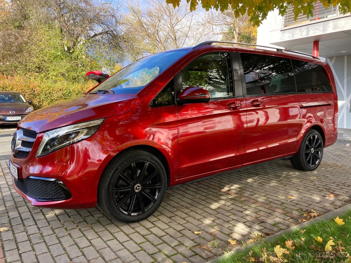MERCEDES BENZ V 300D AMG 4MATIC PANORAMA 176KW,ČR 1.maj. - 2