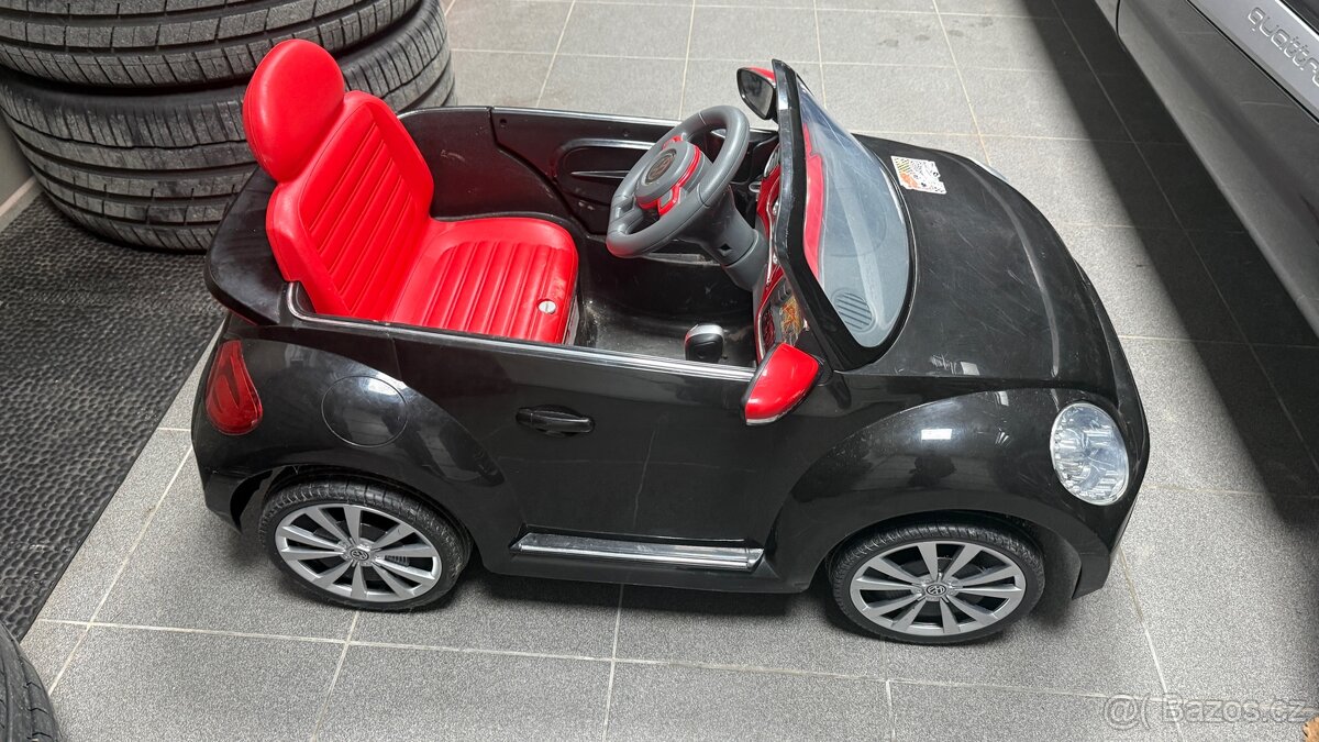 Dětské elektrické autíčko VW New Beetle - plně funkční - 2