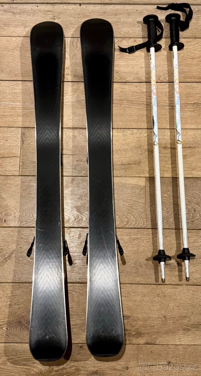 Dětské lyže Blizzard 100cm, hůlky 80cm a lyžáky Technica 20 - 2