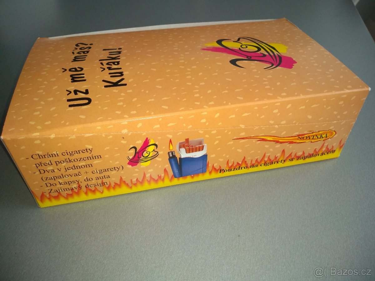 plastové pouzdro na cigarety - 2