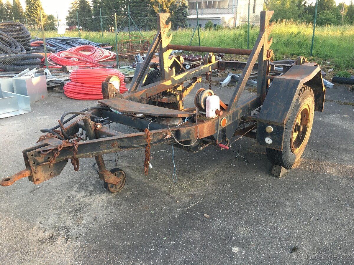 Kabelový přívěs, vlek, přepravník, oplen - 2