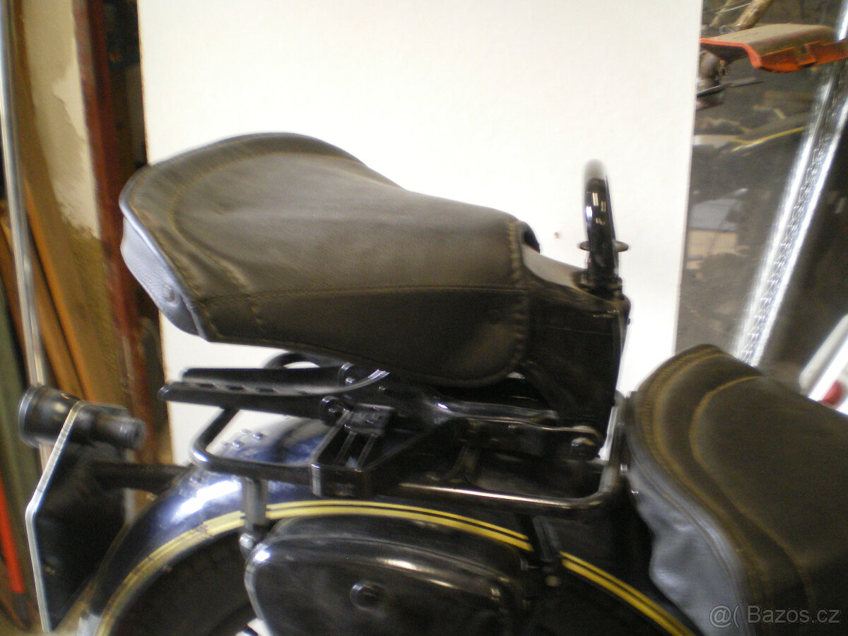 luxusní štelovací sedlo - moto 500 a výše kubíků. - 2