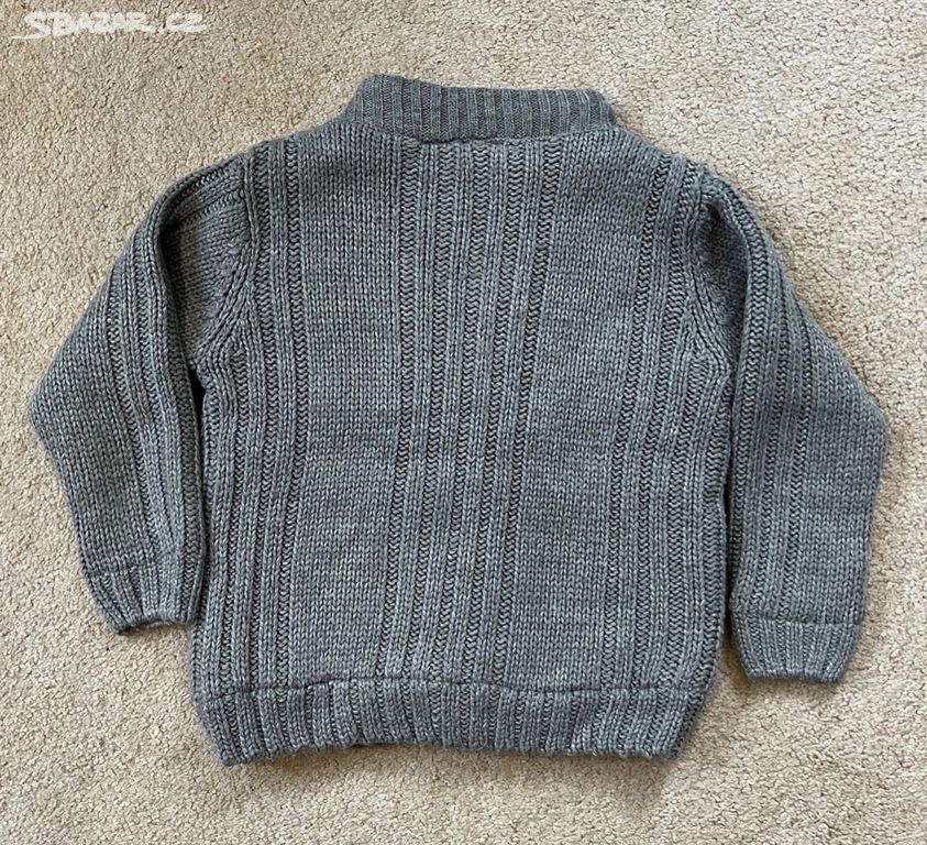 Dětský Svetr Lupilu 98/104 šedý - 2
