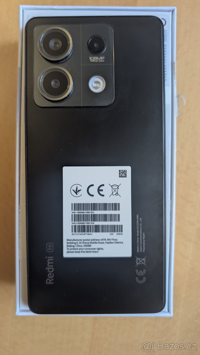 Xiaomi Redmi Note 13 5G 8GB/256GB Graphite Black - 2