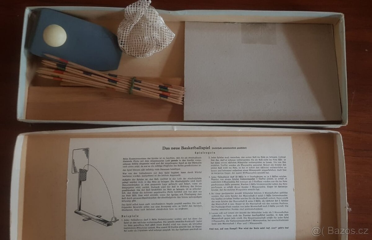 Košíková, basketbal, dětská stolní hra - 2