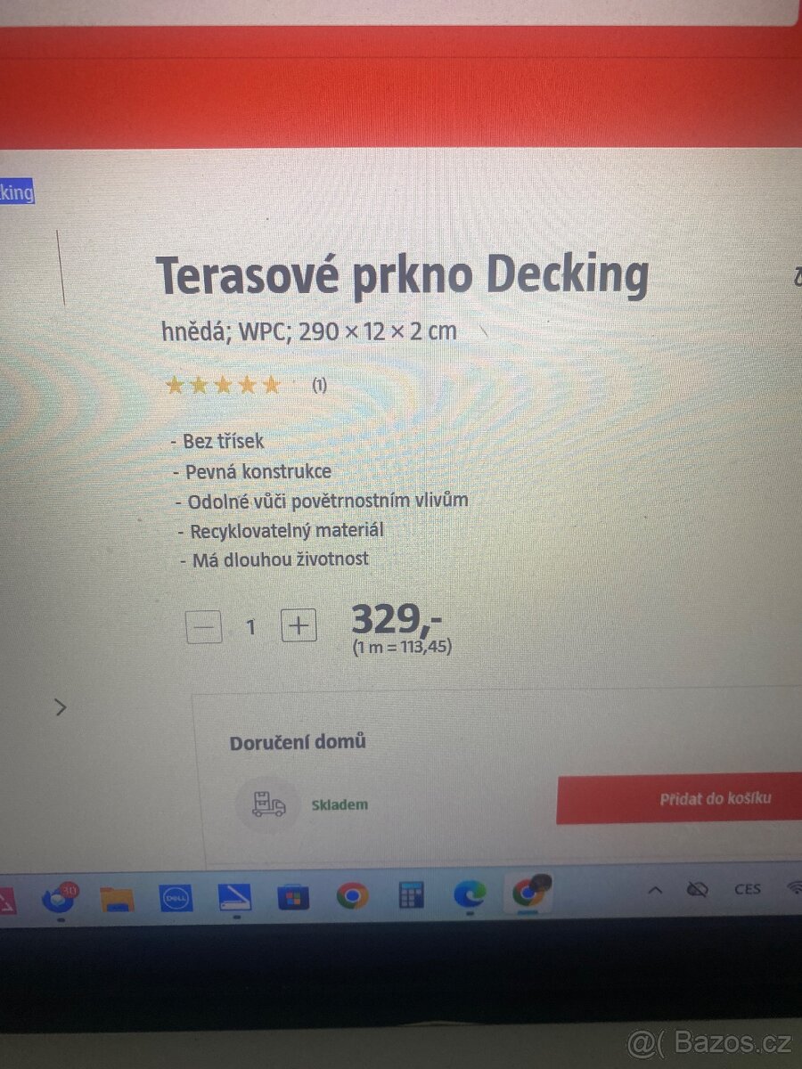 Wpc terasova prkna - 2