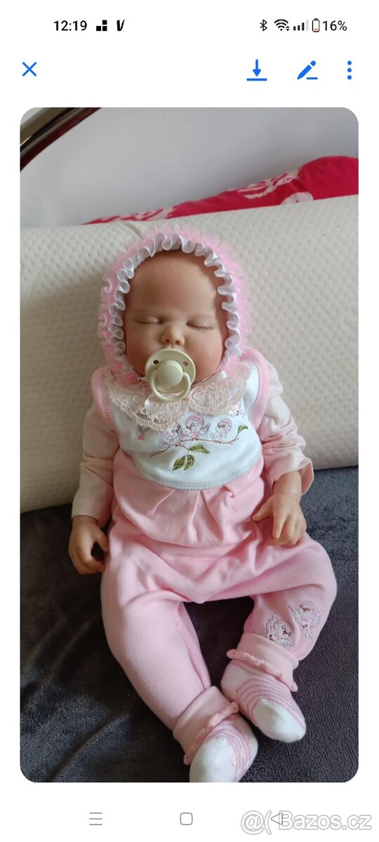 Reborn panenka Starling - 2