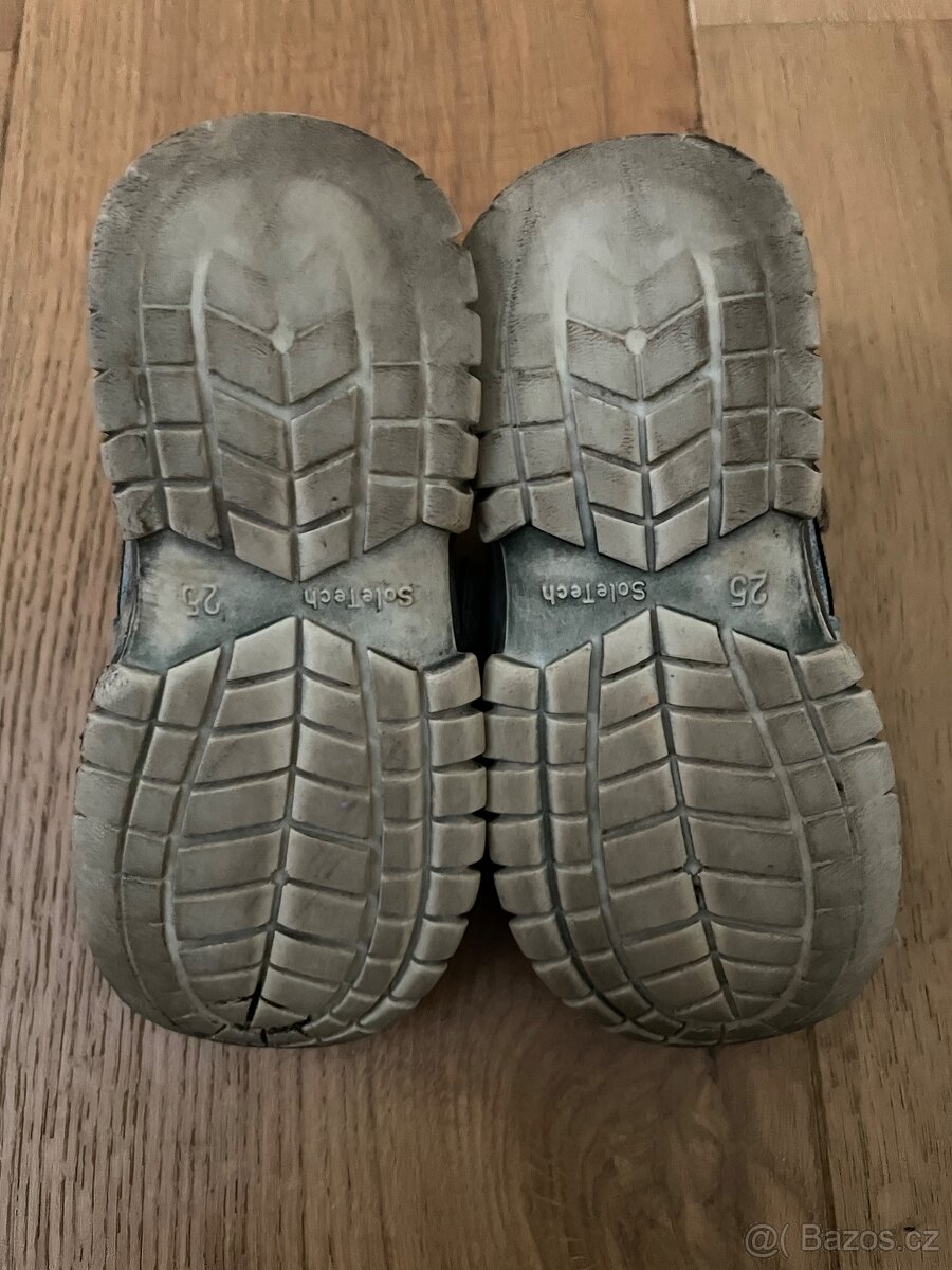 Celoroční kožené boty 25 - 2