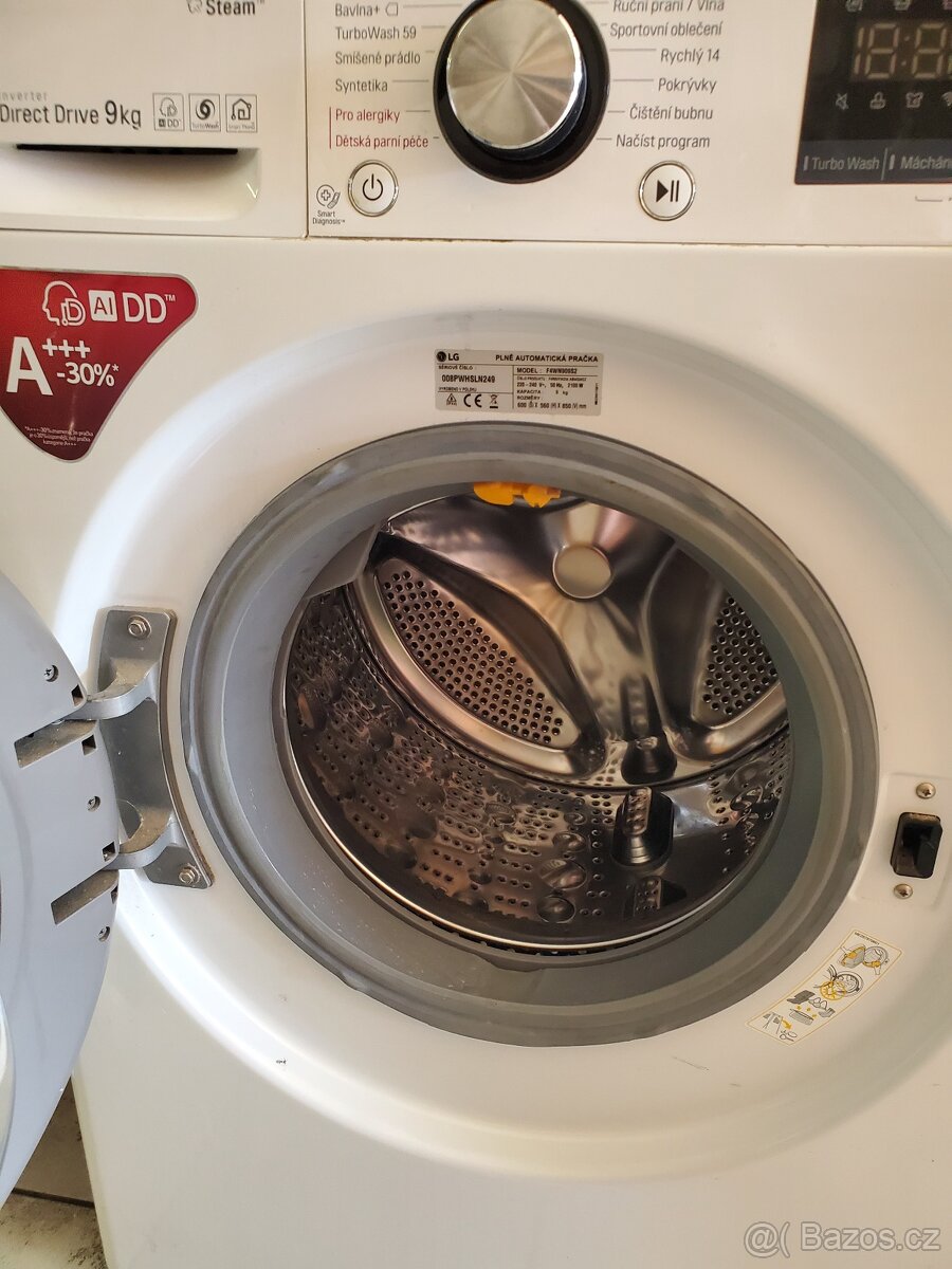 Repasovaná pračka LG 9kg - 2