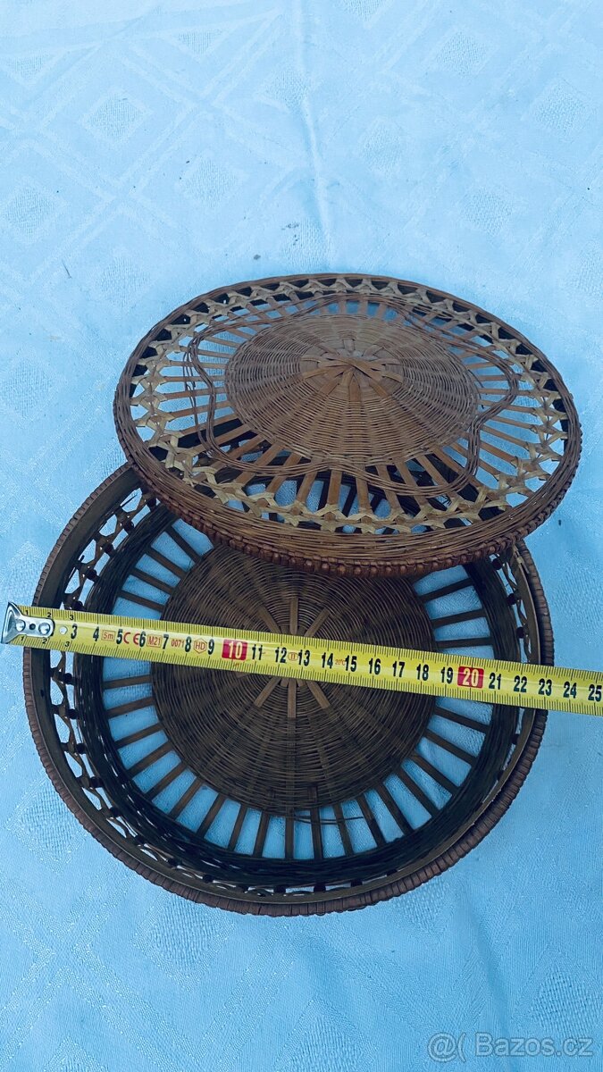 Ručně proutěná miska - 2