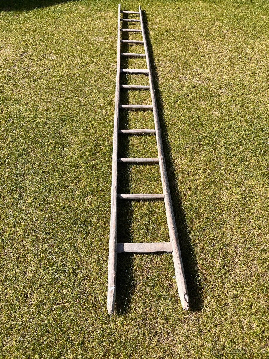 Dřevěný žebřík - 2