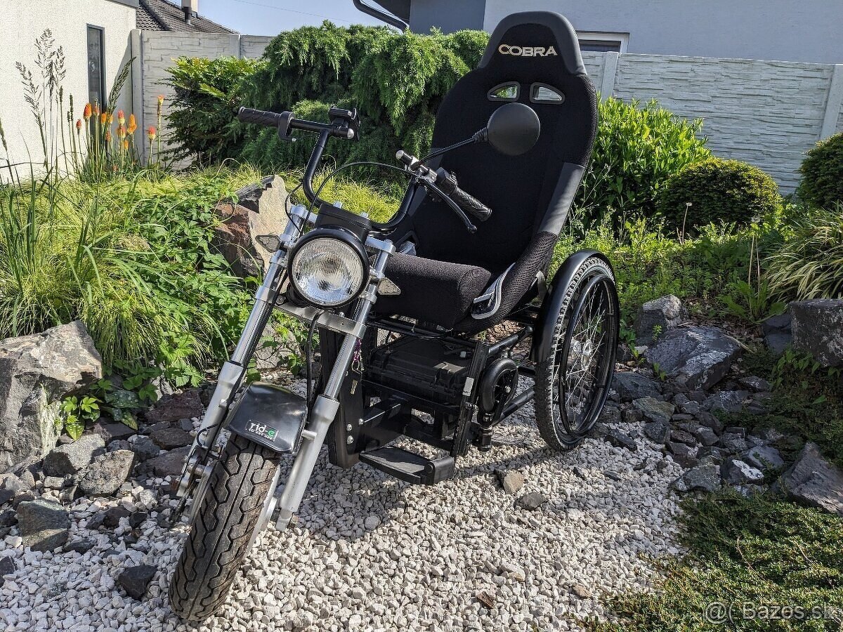Tříkolka RID-E nejen pro invalidy. - 2