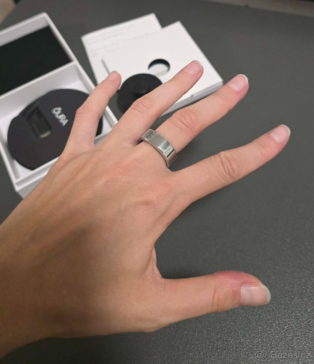 Oura Ring Gen 3 Heritage Silver vel. 8 - 2