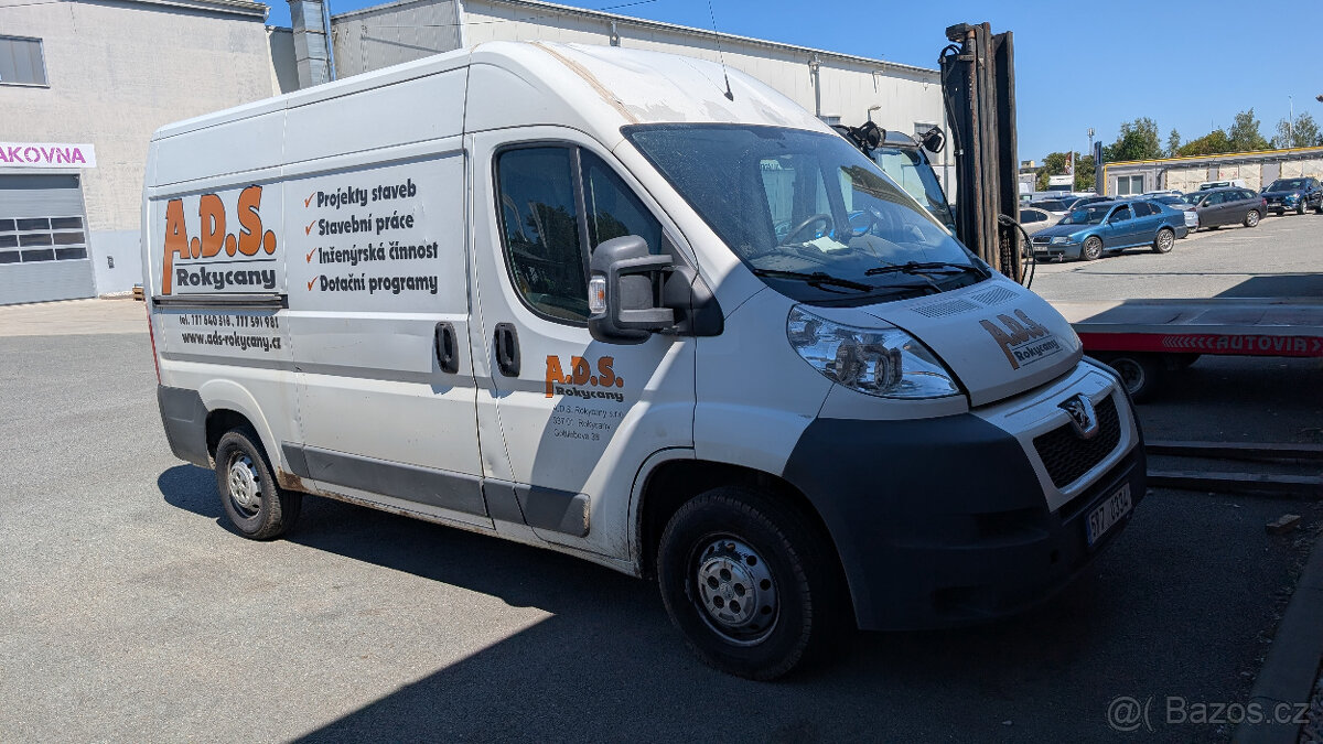 Peugeot Boxer 2,2hdi 110kw, r.2013 - 2