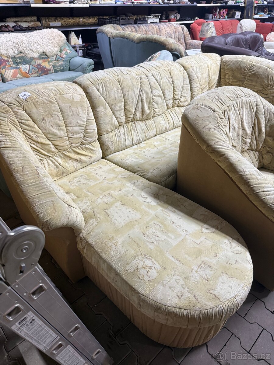 Sedací souprava + křeslo - 2