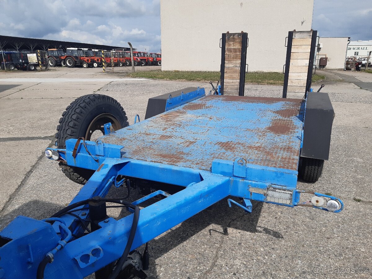 Podvalník ZDT na přepravu stavebních strojů - 2