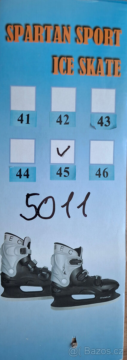 Pánské brusle Spartan na přezky vel. 45 - 2
