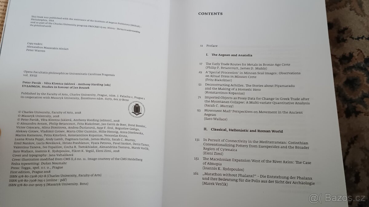 Odborná literatura: sbírky, památky, archeologie, dějiny měs - 2