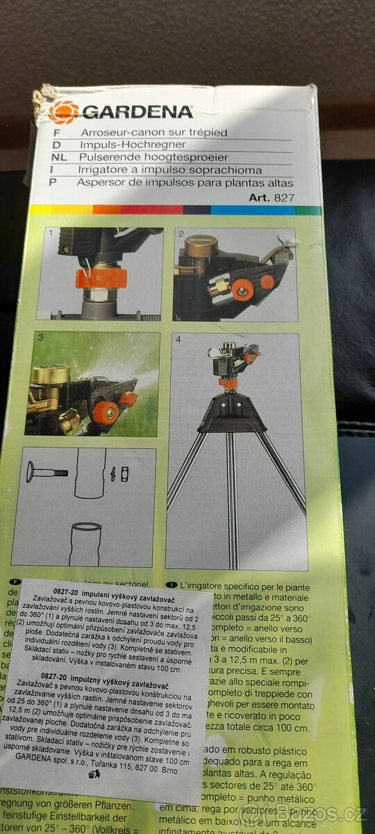 zahradní zavlažovač gardena - 2