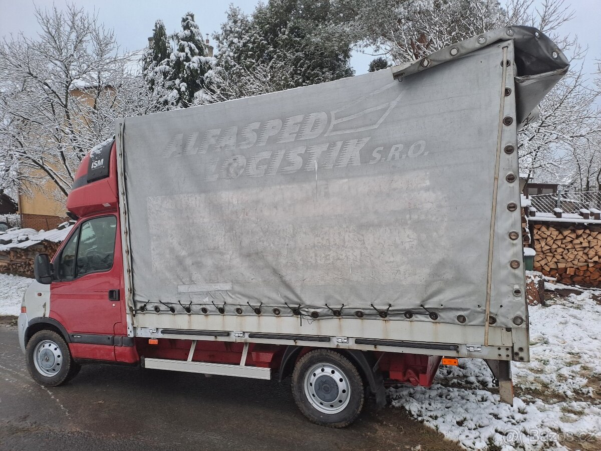 Plachtová dodávka Renault Master 2,5 dci - 2