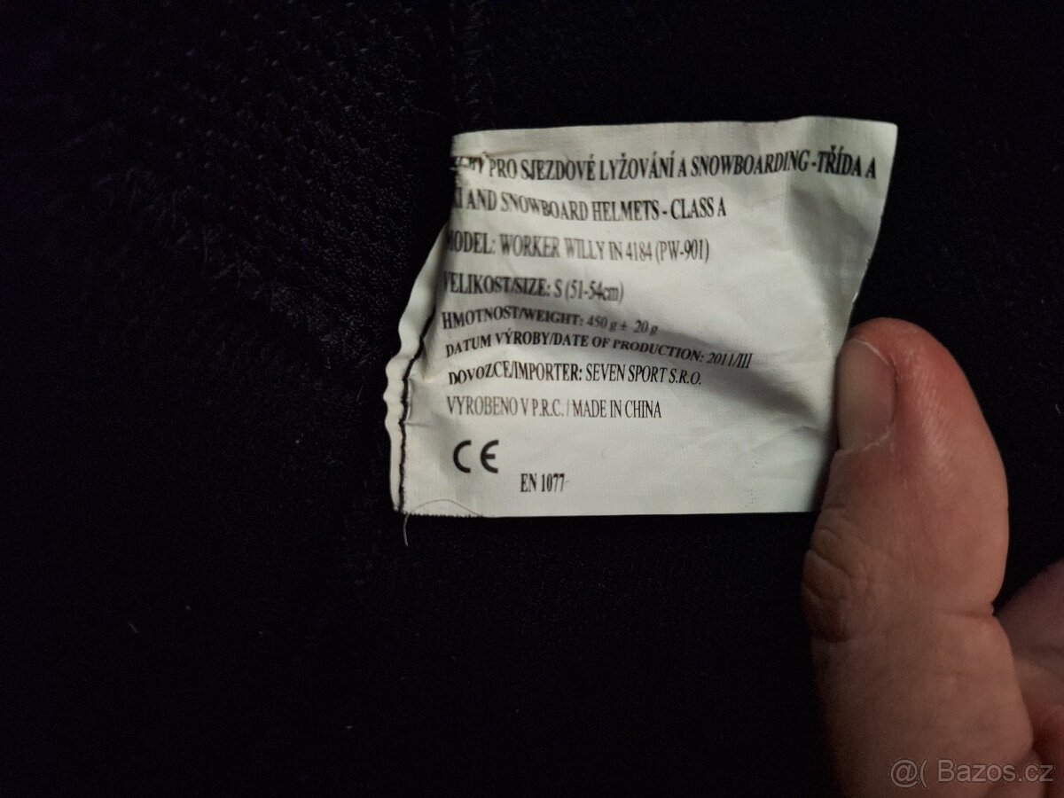 Helma ďetská vel. S 51-54cm - 2