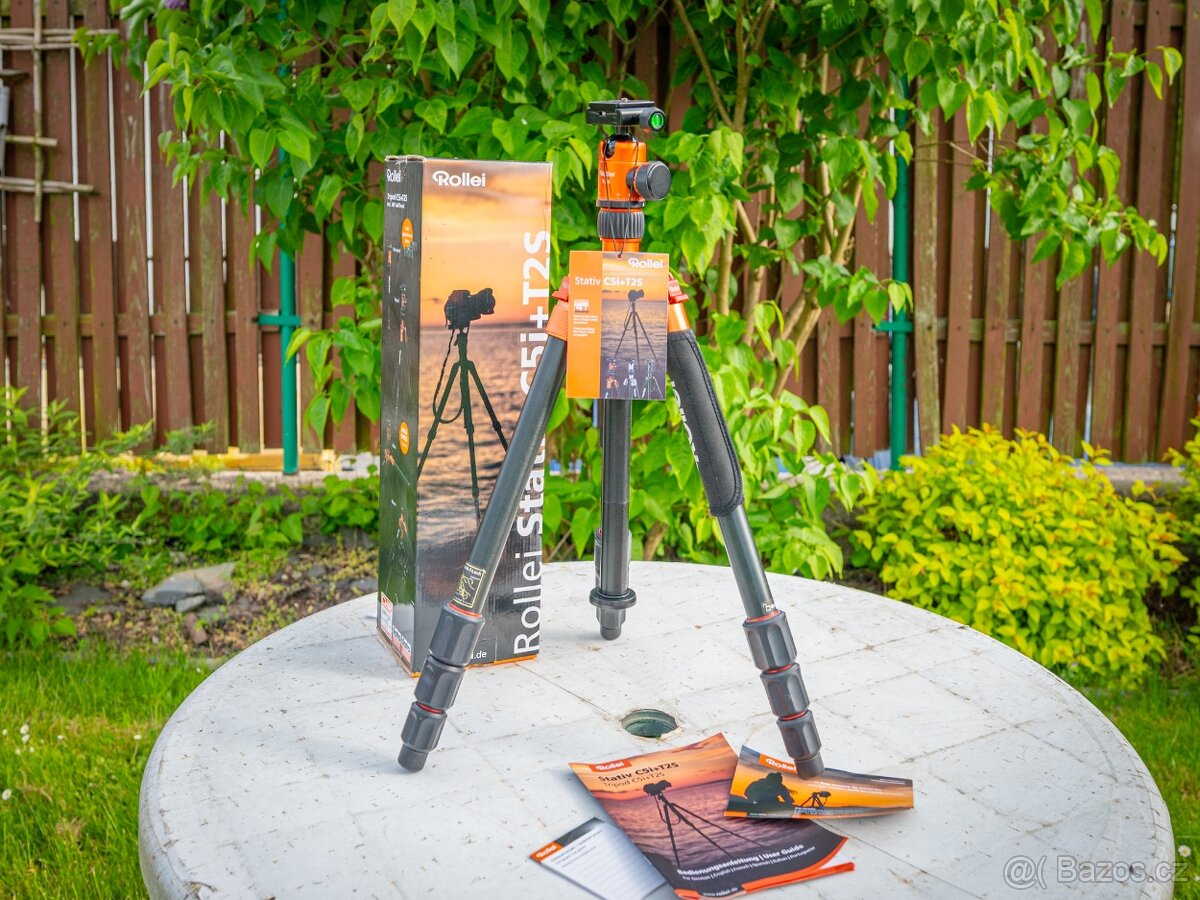 Stativ Rollei C5i + hlava T2S - 2