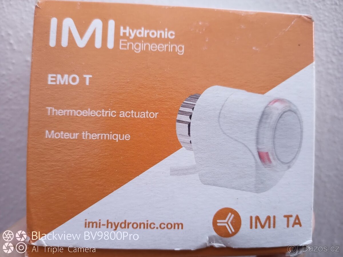 HEIMEIER 1833-00.500 EMO T termický pohon 230V NC - 2