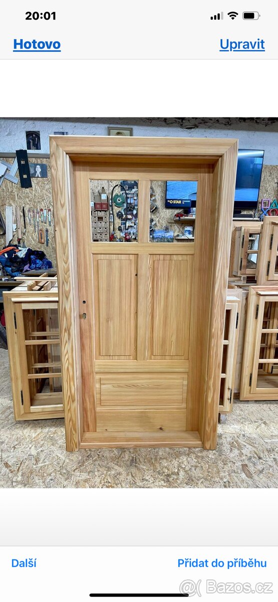 Špaletová okna.,dveře. - 2