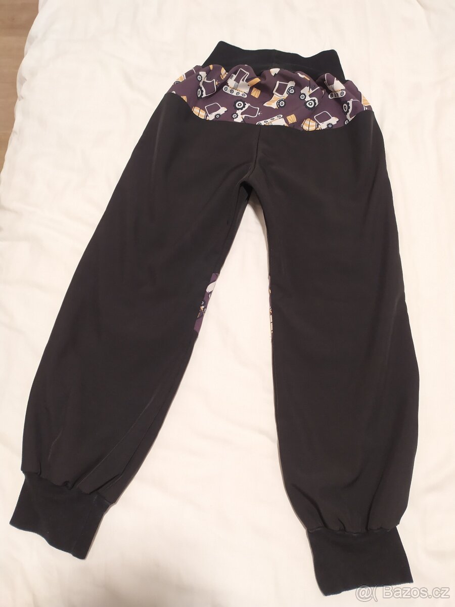 Softshellové chlapecké kalhoty vel. 128 - 2