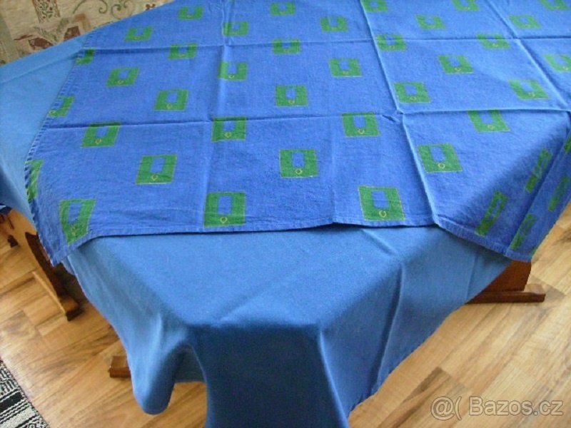 Bavlněný ubrus a vánoční napron - 2