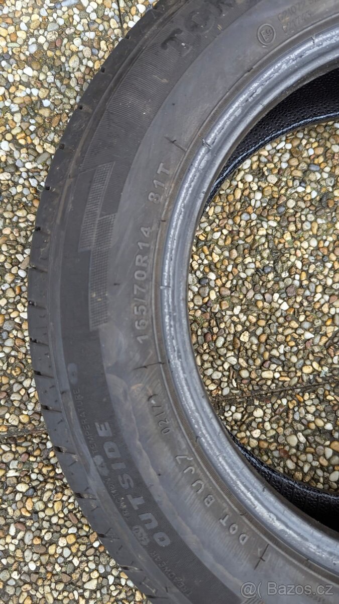 Letní pneu Tomket 165/70 R14 - 2