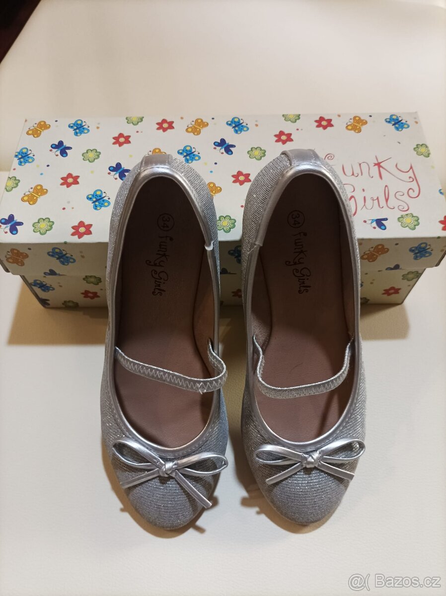 Dívčí společenské boty 34 - 2