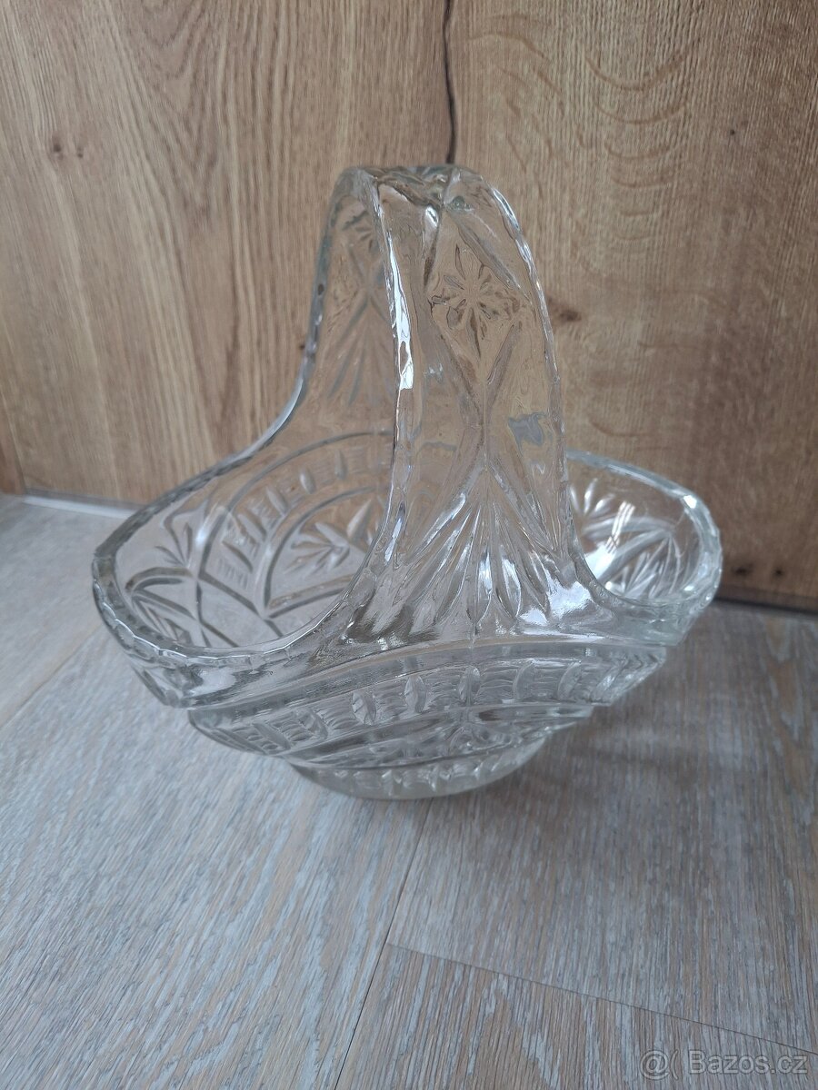 Skleněný košík - 2