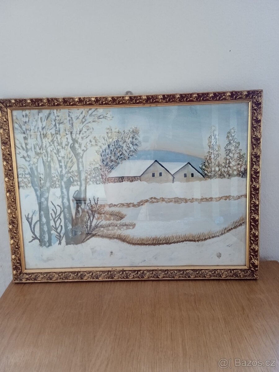 Obraz - Zimní krajina - 2